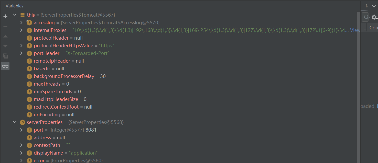 tomcat线程数DEBUG