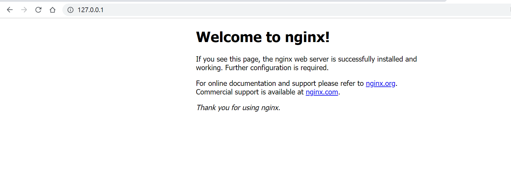 nginx首页